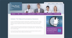 Desktop Screenshot of duponttelecom.co.za